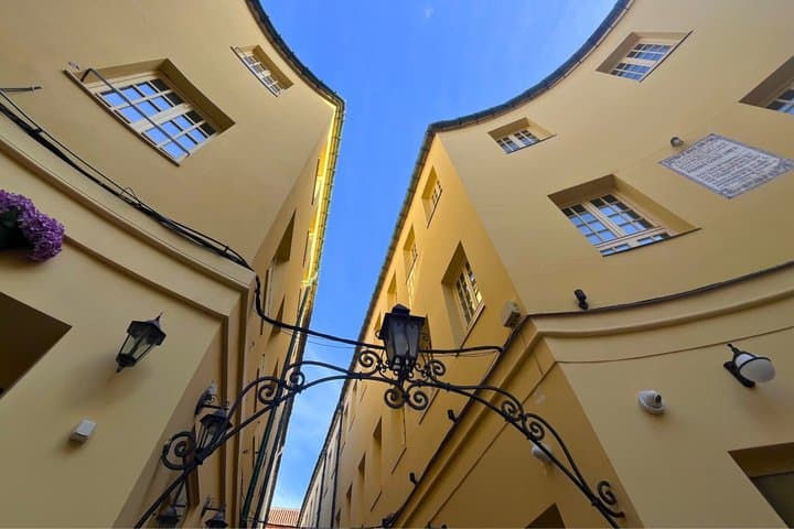 Historic streets and hidden corners explored during the walking route.