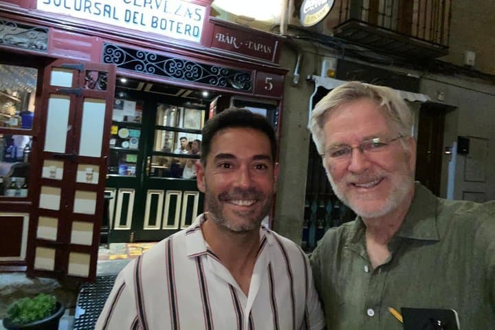 Rick & I having Fun in Toledo! Cheese!