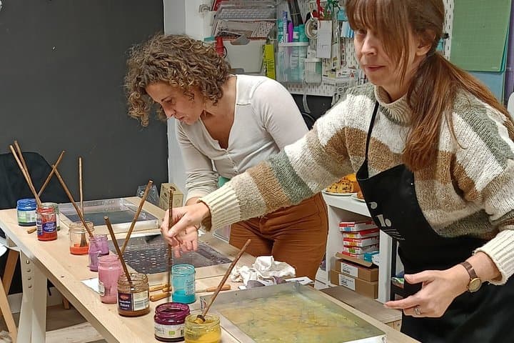 Ebrû: Ancient Turkish Marbling Art. Premium Workshop in Alicante