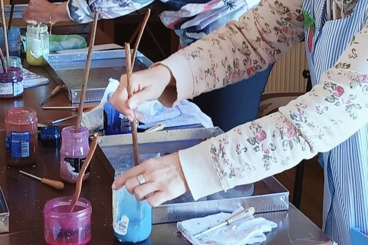 Ebrû: Ancient Turkish Marbling Art. Premium Workshop in Alicante