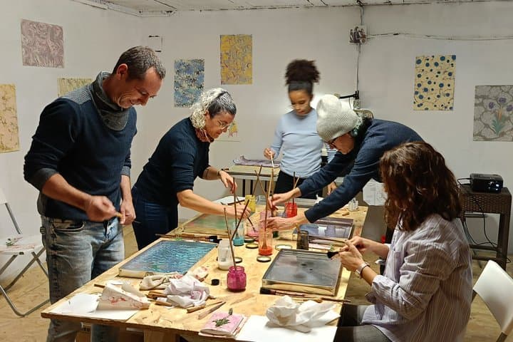 Ebrû: Ancient Turkish Marbling Art. Premium Workshop in Alicante