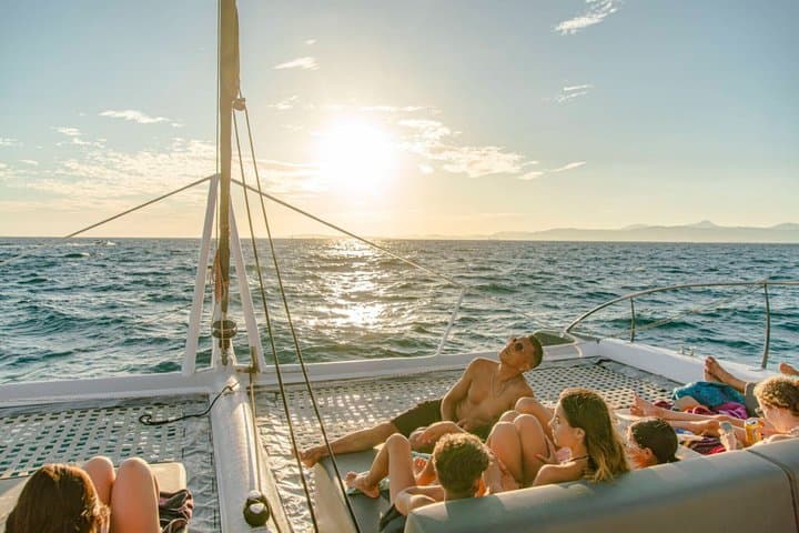 Mallorca Sunset Catamaran Cruise with DJ and Mediterranean Dinner
