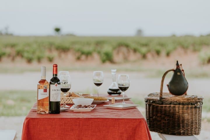 Authentic 'almuerzo': taste local Riojan chorizo, Spanish tortilla, and premium wines.