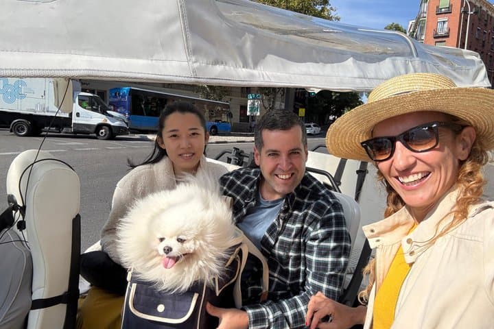 Madrid Guided Electric Tuk Tuk Tour
