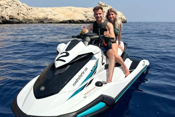 Jet Skis at Margaritas Islands in Ibiza