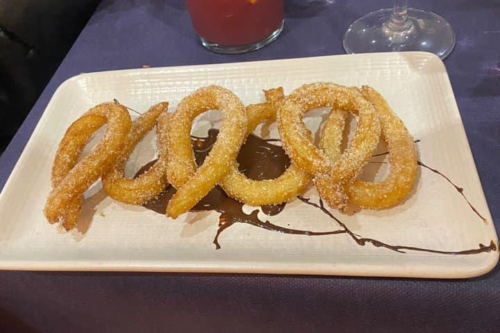Madrid: Paella Sangria and Churro Making Class in the City Center