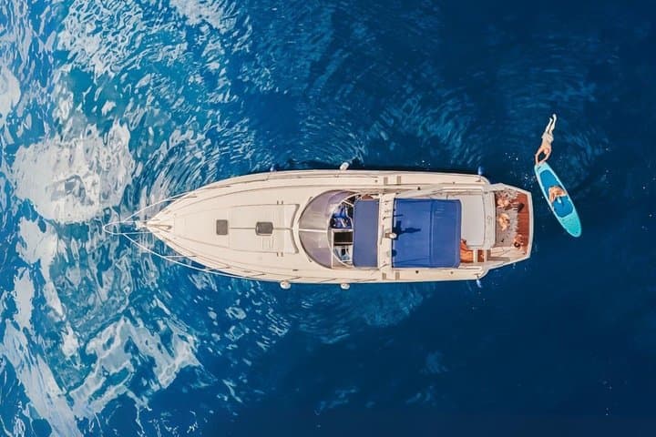 Golden Sunset on Luxury Yacht from PUERTO BANÚS, Marbella