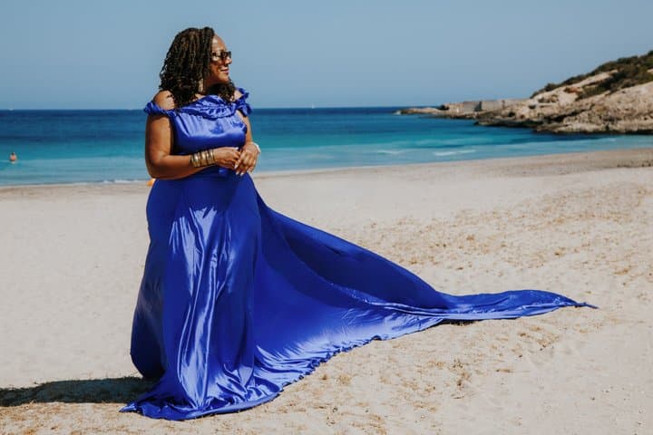 Solo photoshoot by our local photographer in Ibiza