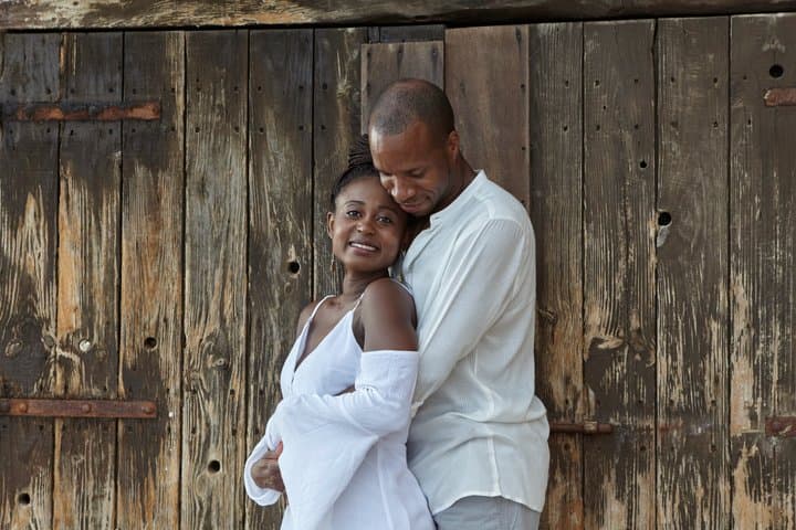 Engagement photoshoot by our local photographer in Ibiza