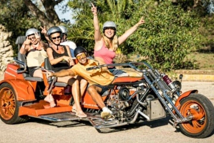 Its amazing its a VIP Trike Tour.