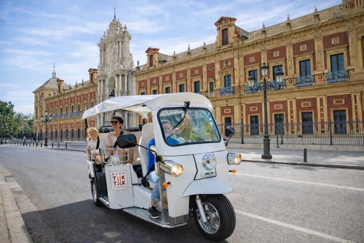 Seville Private Tuk Tuk Tour with Hidden Gems & Highlights