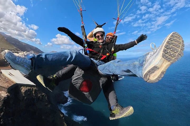 Paragliding at Fast and Furious location + Cave Tour with pick up