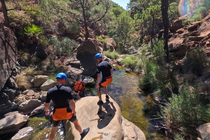 Estepona: Guided Canyoning Adventure in Río Guadalobón