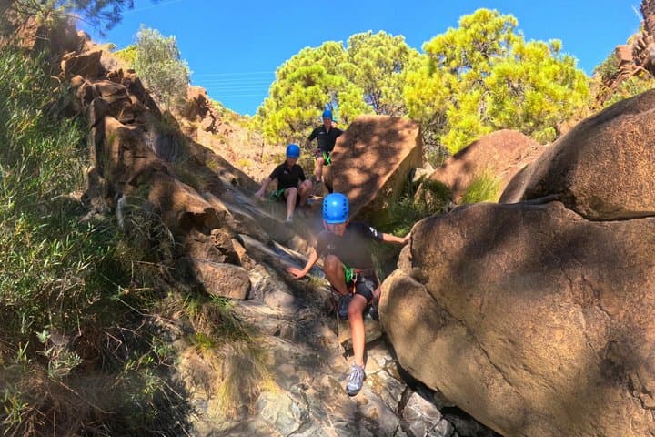 Estepona: Guided Canyoning Adventure in Río Guadalobón