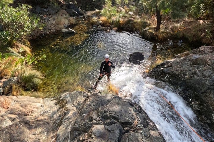 Estepona: Guided Canyoning Adventure in Río Guadalobón
