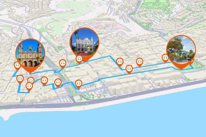 Full tour: A captivating walk through the centuries, from colonial streets to masterpieces of Canary Art Nouveau.