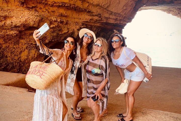 Ibiza Jeep Wrangler Tour Hidden Beaches Snorkeling and Caves