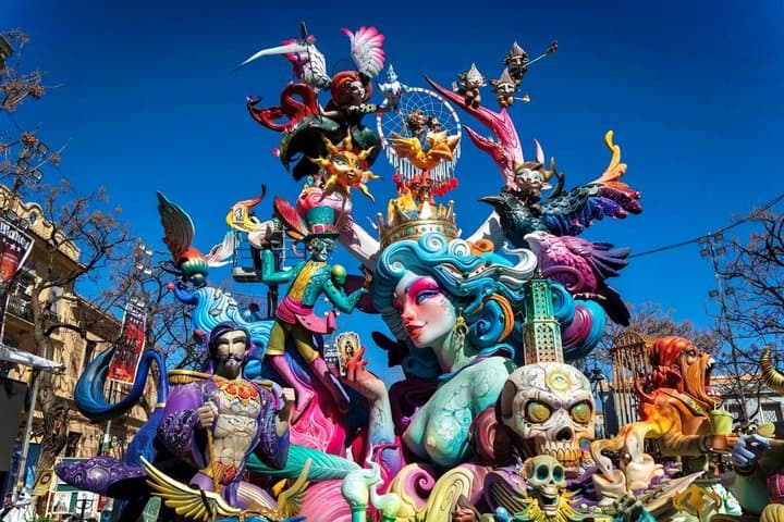 Valencia Guided Tour of Las Fallas Festival