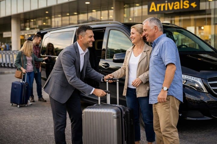 Barcelona Private transfer from Airport to Hotel / Cruise