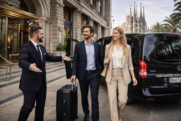 Barcelona Private transfer from Airport to Hotel / Cruise