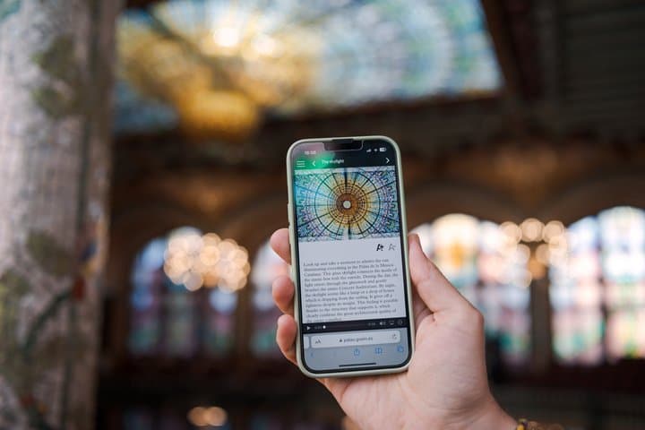 Palau de la Musica Catalana Admission Ticket with Audioguide