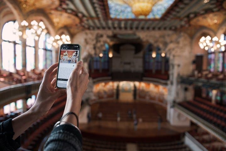 Palau de la Musica Catalana Admission Ticket with Audioguide