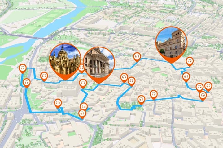 Salamanca Audioguided Walking Tour 1h20 and 21 reviews