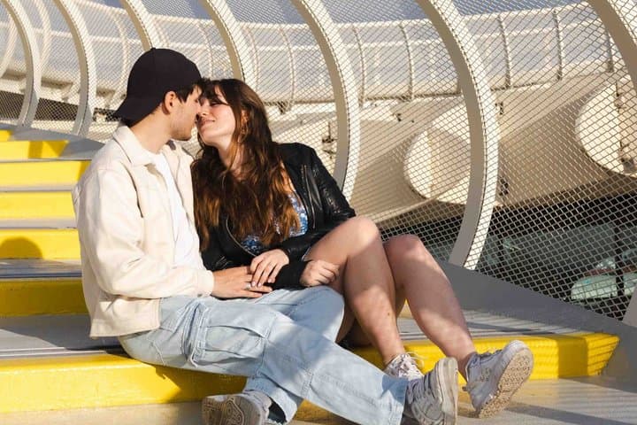 A photo shoot in Seville