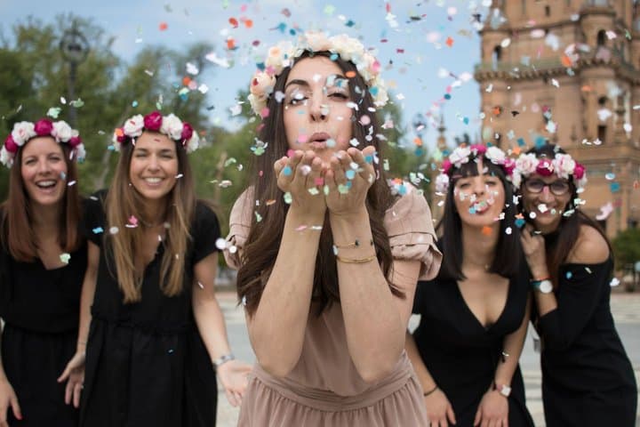 A photo shoot in Seville