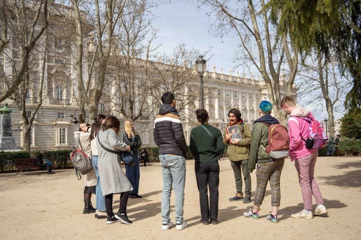 Madrid in French: historic streets and monuments