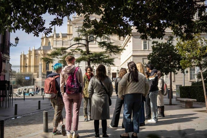Madrid in French: historic streets and monuments