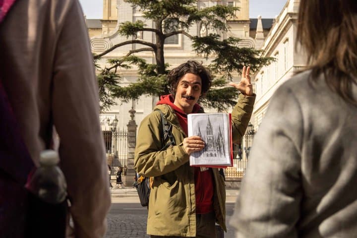 Madrid in French: historic streets and monuments