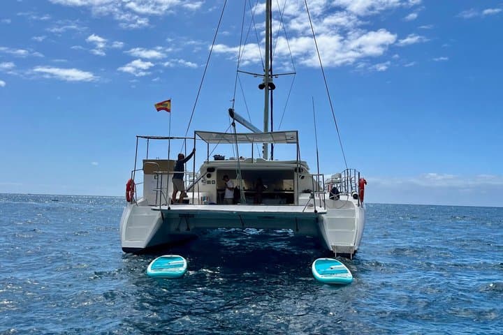 Shared Catamaran Tour with Drinks Lunch and Snorkeling