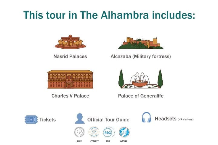 Private tour Alhambra and Nasrid Palaces : a unique experience!