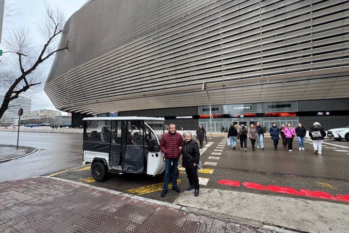 Madrid Electric Tuk Tour with View