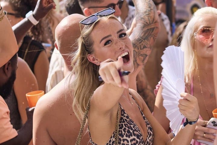 Ibiza VIP Pool Party with Games Open Bar O Beach and Eden