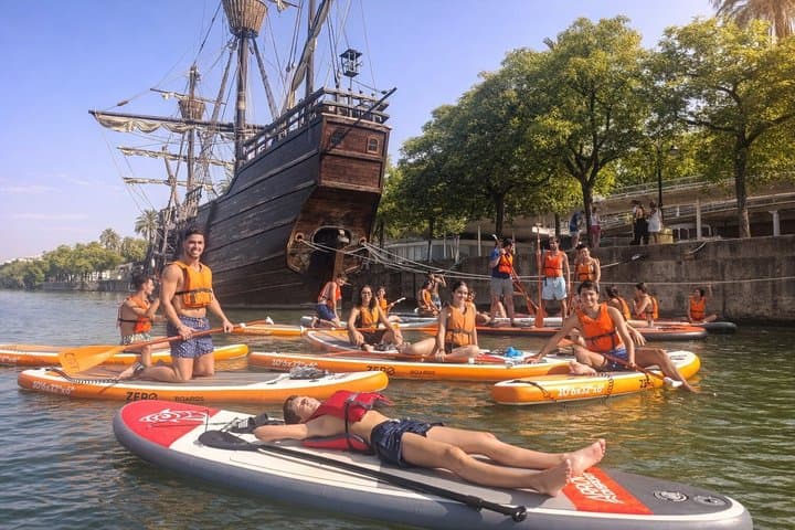 Seville Paddle Surf Sup in the Guadalquivir River