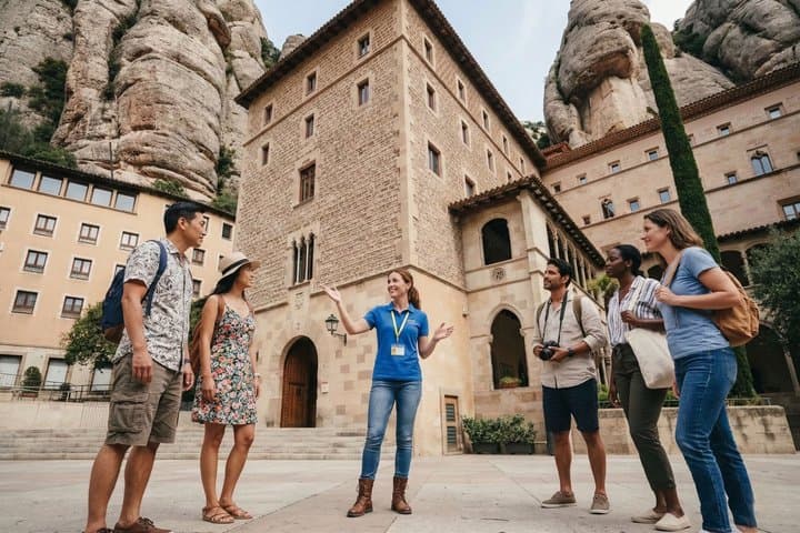 Barcelona Montserrat Guided Tour with Museum Entry