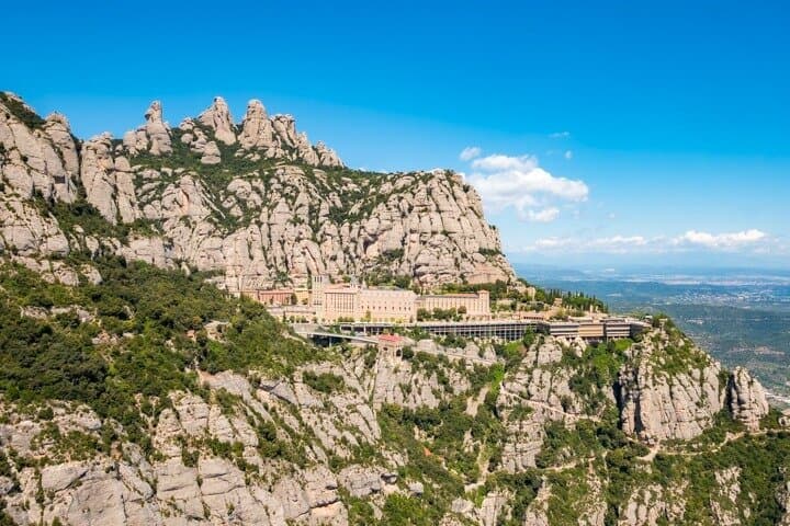 Montserrat Monastery with Easy Hike & Sitges Tour from Barcelona