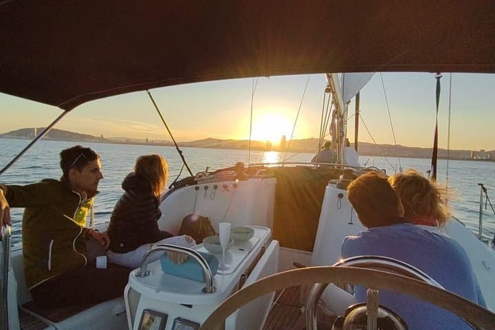 Sunset Sailboat Tour along the Coast with Open Bar
