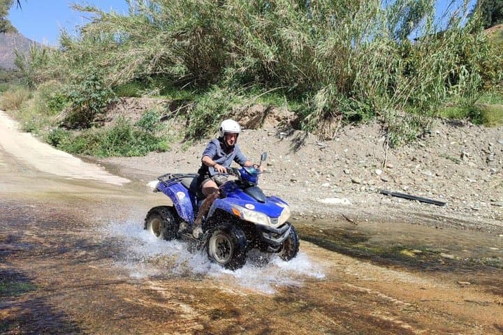Off-Road Guided Quad Tour in Costa del Sol from Mijas