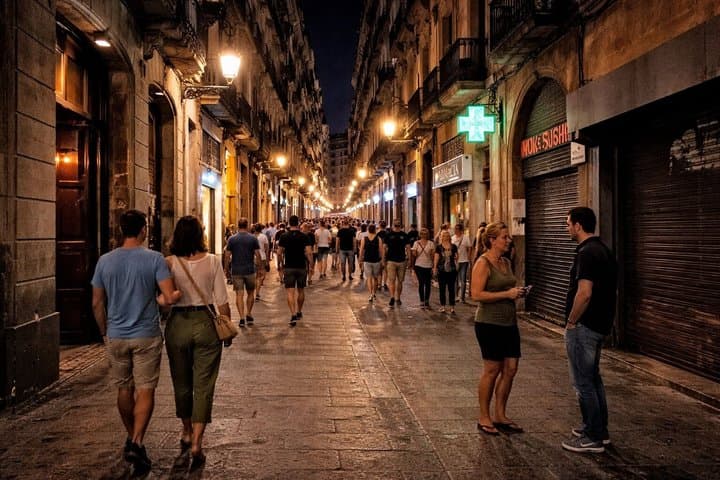 Barcelona: Nightlife Tour with Local DJ & Dance Floor