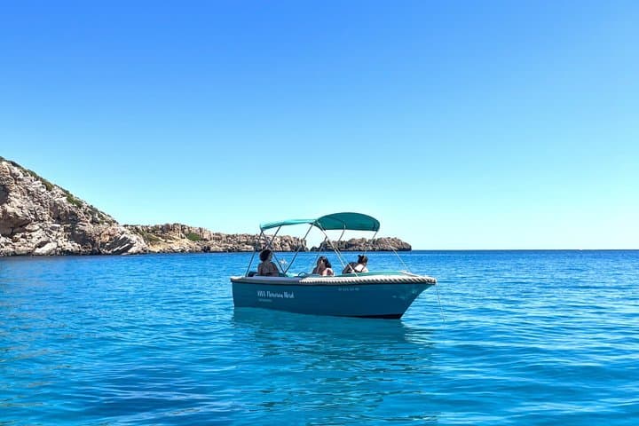Untitled boat rental in the Port of Addaia