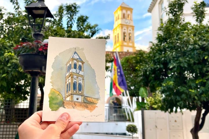 Tour and Drawing in Marbella. No previous experience