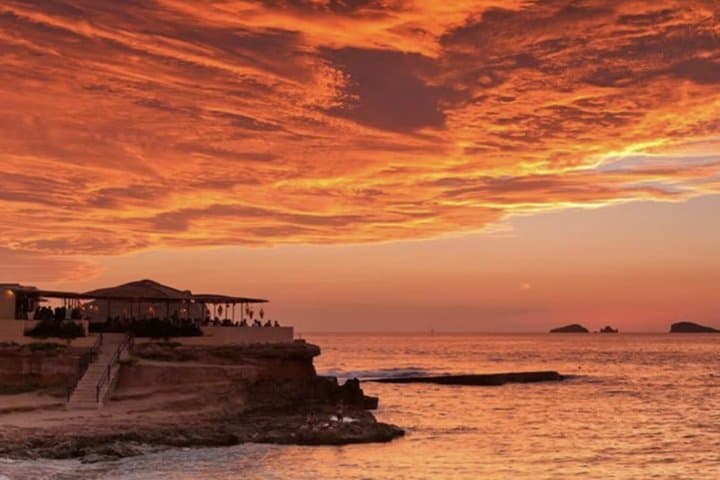 Ibiza Secret Sunset Cove Yoga and Cava Experience