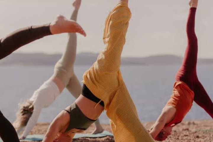 Ibiza Secret Sunset Cove Yoga and Cava Experience