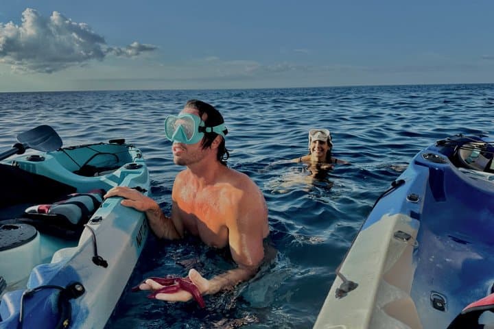 Kayaking and snorkeling in the Mondragó Natural Park in Mallorca