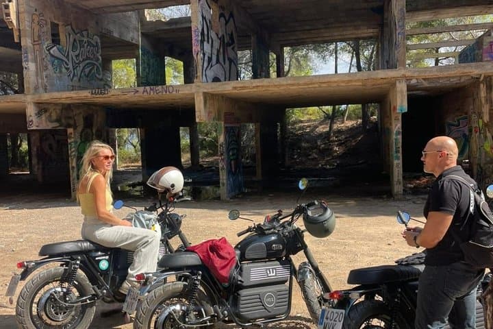 Ibiza Premium Electric Motorcycle Tour with Scenic Roads & Lunch