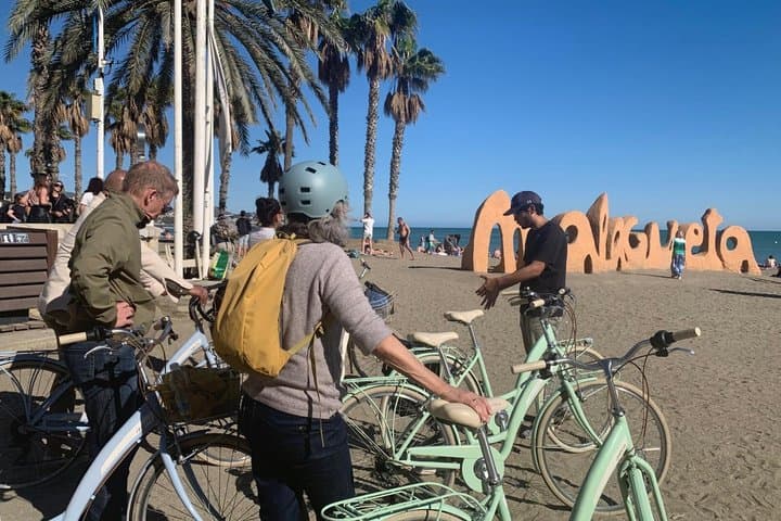 Malaga Bike Tour: Fresh Grilled Sardines & Beachside Tasting