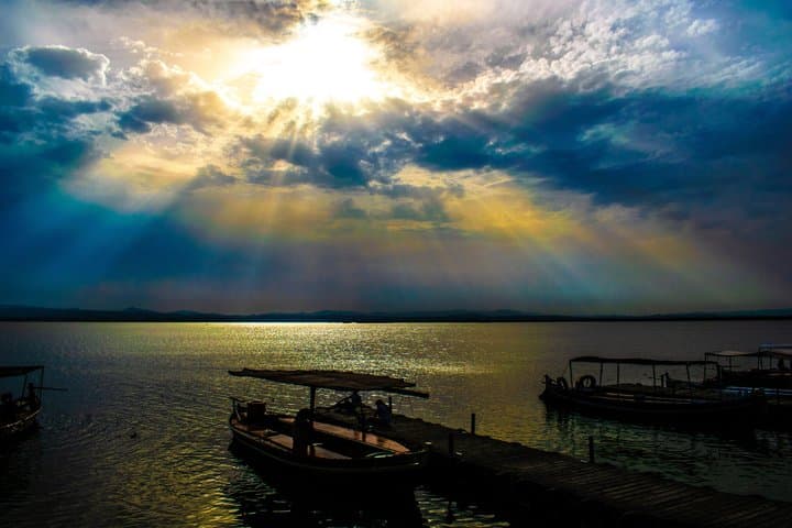 Solar Eclipse+Boat Trip+Paella included in Albufera from Valencia